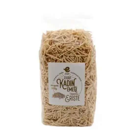 500 G Opp Amb Yumurtalı İnce Kesim Erişte resmi