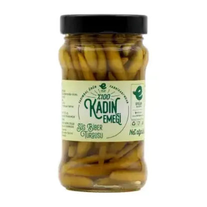 300 G Cam KVZ Süs Biber Turşusu resmi