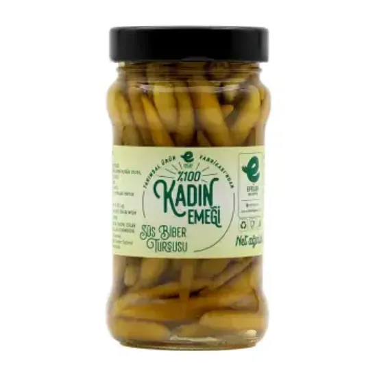 300 G Cam KVZ Süs Biber Turşusu resmi