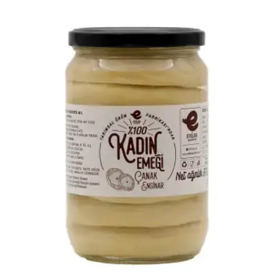 670 G Cam KVZ Çanak Enginar Konservesi ML resmi