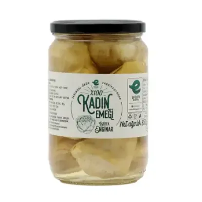 650 G Cam KVZ Bebek Enginar Konservesi resmi